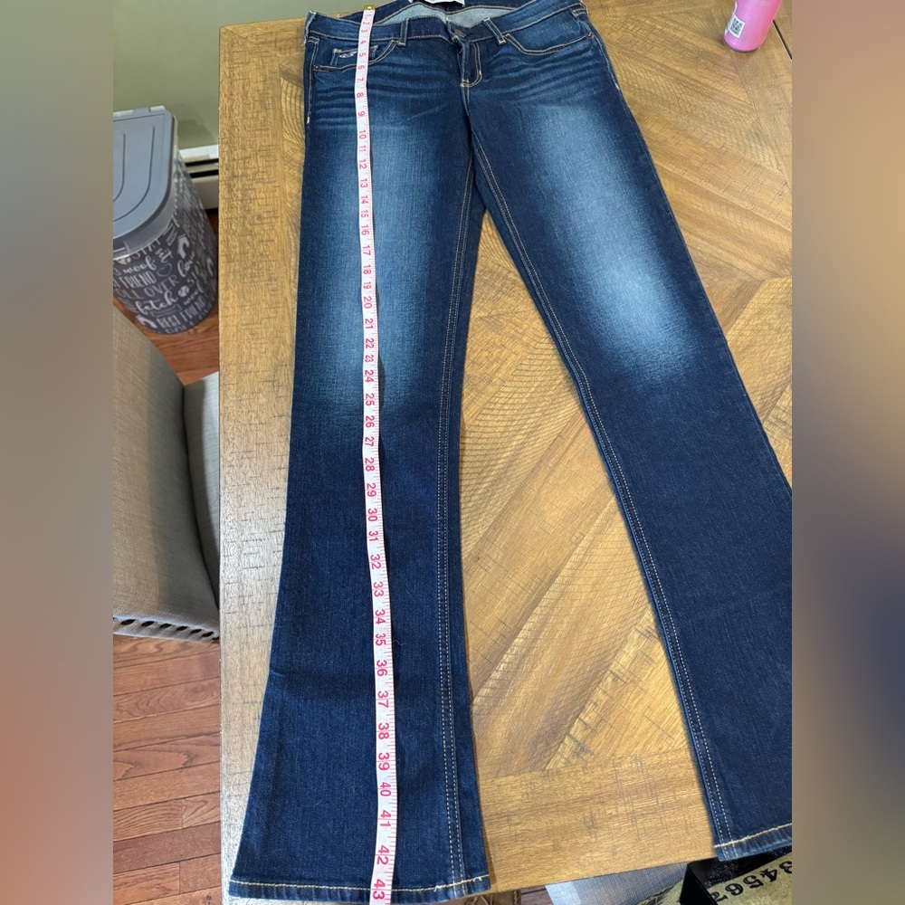 Hollister Dark Blue Y2K Low Rise Jeans - Picture 11 of 13
